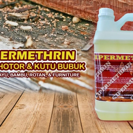 CIPERMETHRIN Wood Insecticide Anti Serangga, Kutu Bubuk, Rayap